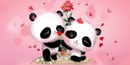 Pink Panda Love screenshot 4
