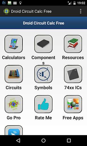 Droid Circuit Calc Free screenshot 1