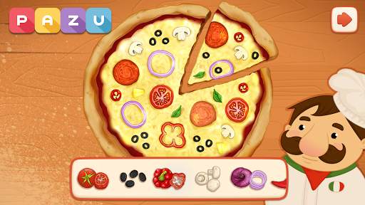 Pizza maker - cooking and baking games for kids screenshot 4