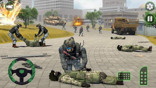 Army Truck Simulator Game 3D screenshot 2