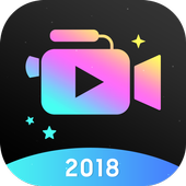 Video Maker of Photo with Music &amp; Video Editor أيقونة