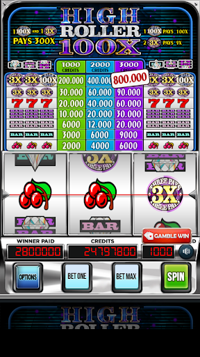 Triple 100x High Roller Slots screenshot 1