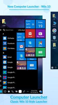 Computer Launcher For Win 10 Desktop Launcher 2020 screenshot 1