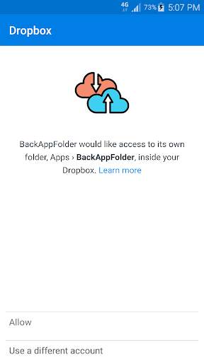 Back-App easy backup screenshot 2