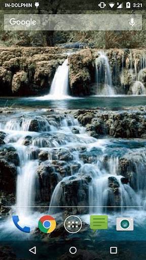 Magic Waterfall Ripple Live Wallpaper screenshot 2