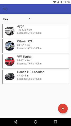 Mes voitures - Carburant,coûts screenshot 4
