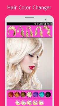 Hair Color Changer Studio screenshot 4