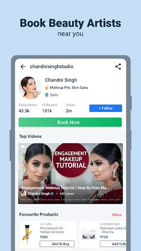 Foxy : Personalised Beauty Shopping App! screenshot 6