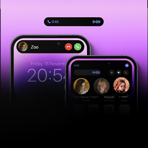IPHONE Notch Bar Notification icon