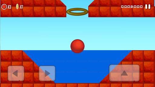 Classic Bounce Game - Red Ball Adventure 2 تصوير الشاشة