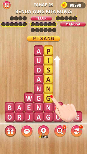 Perkataan Berkecai: Permainan screenshot 2
