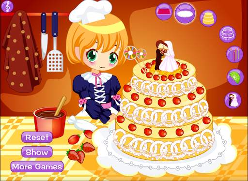 Dream Wedding Cake Maker - Cooking games for Girls screenshot 6
