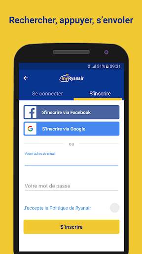 Ryanair - tarifs les plus bas screenshot 2