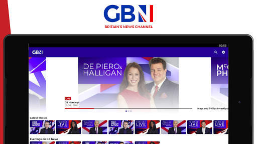 GB News screenshot 4