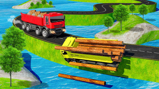 Offroad Transport Truck Driving Simulator screenshot 3