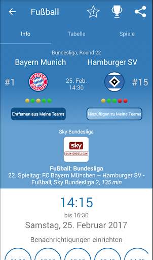 Live Sport TV Programm screenshot 4