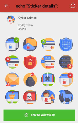 Programming Stickers for WhatsApp (WAStickers) screenshot 7