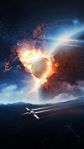 Galaxy Space Live Wallpaper screenshot 6