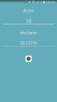Acre Hectare Converter screenshot 3