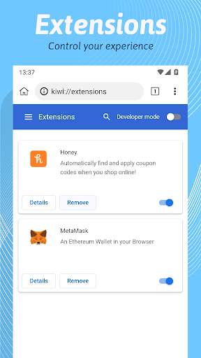 Kiwi Browser - Navigateur screenshot 5