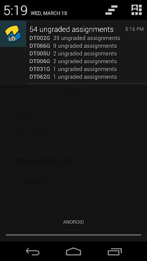 Miun Moodle (för anställda) screenshot 6