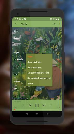 Ringtones Birds and Animals screenshot 1