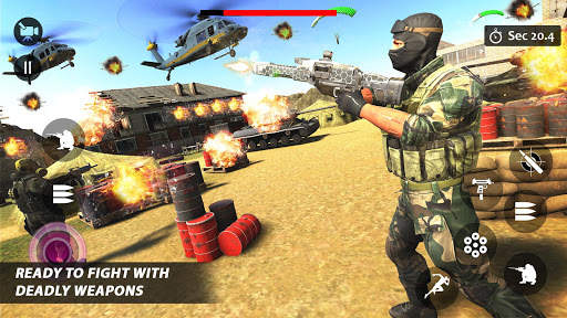 Counter Terrorist Striker 3D: Battleops Free Fire screenshot 2