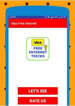 Idea Sim Free Internet Tricks 2 تصوير الشاشة