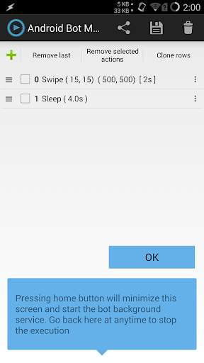[ROOT] Bot Maker for Android screenshot 1