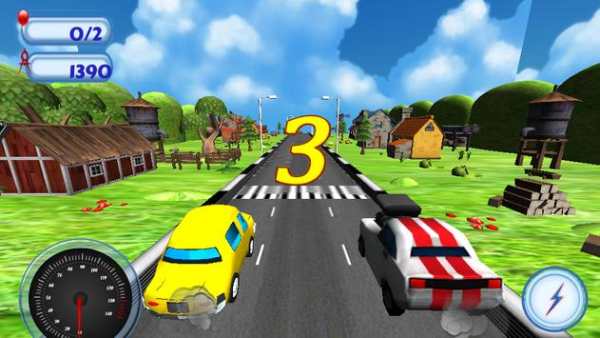 Toon Car Racing-3D screenshot 3