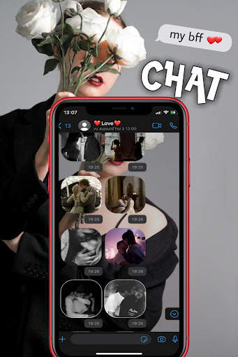Romantic Kiss Stickers for WA screenshot 5
