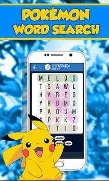 Pokemon Word Search screenshot 1