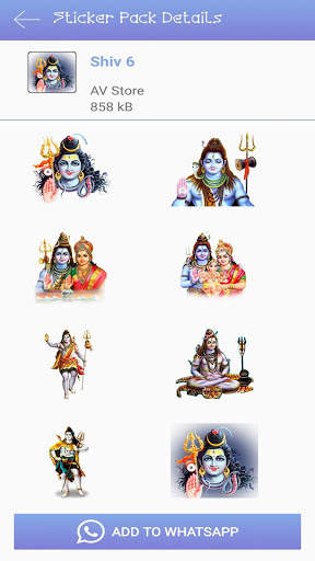 WA-Sticker Mahakal : Mahadev screenshot 6