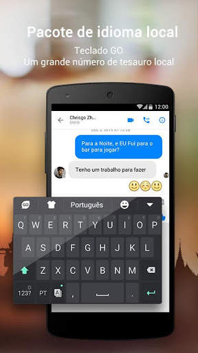 BR Português - Teclado GO screenshot 1