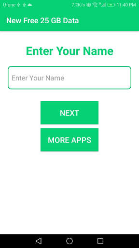 Free Data - Daily 100 GB Internet Get Free Prank screenshot 1