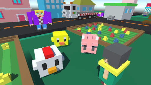 Happy Town Craft - Mini World screenshot 2