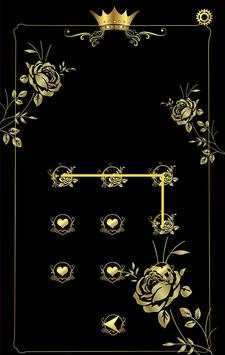 goldrose Theme - AppLock Theme screenshot 2