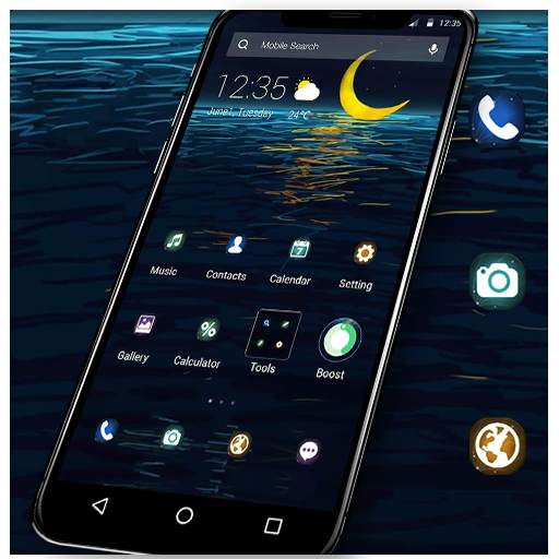 Moon APUS Launcher Theme 2.0.1001