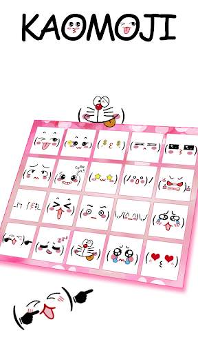 Kaomoji Japanese Emoticons screenshot 1