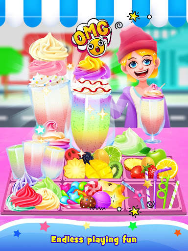 Sweet Milkshake Desserts Simulator screenshot 8
