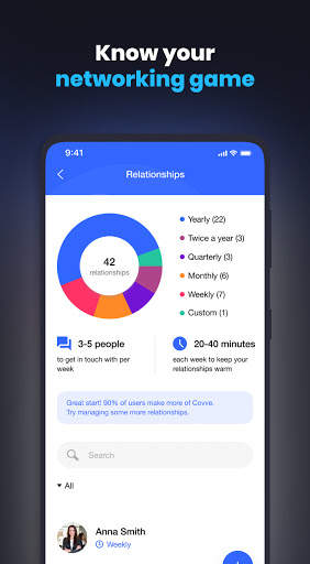 Covve: Stay in Touch with your contacts screenshot 3