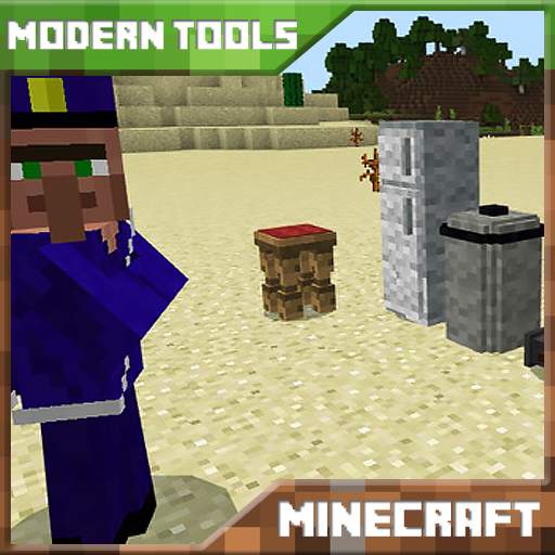 Modern Tools Mod for Mine Craft PE 2.1