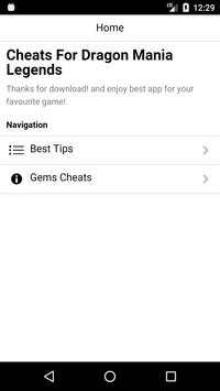Cheats For Dragon Mania Legends screenshot 1