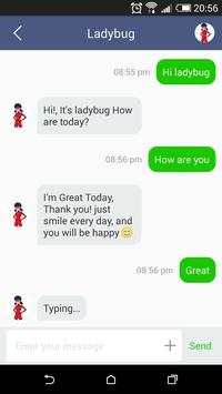 Chat Messenger With Ladybug screenshot 2