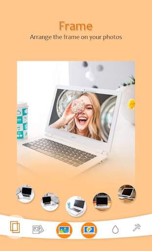 Laptop Photo Frame screenshot 4