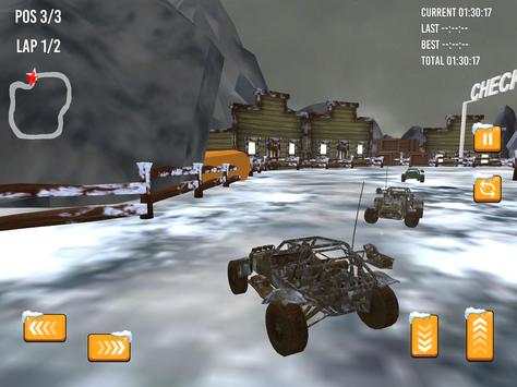 Snow Buggy Car Race: Quad Racing screenshot 8