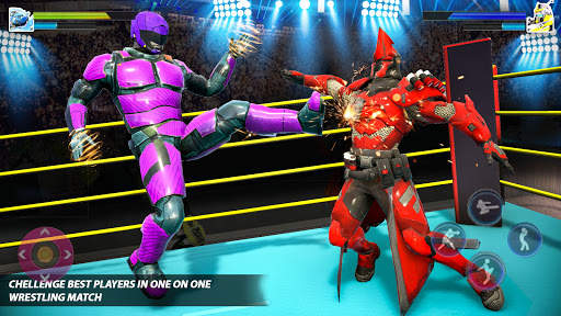 Robot Ring Fighting 2020: Robot Fighting Games screenshot 2