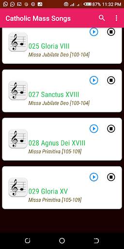 Catholic Mass Songs screenshot 5