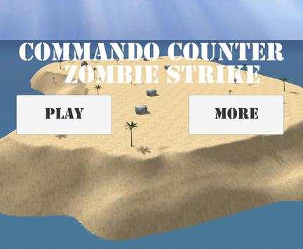 Commando Counter Zombie Strike screenshot 4