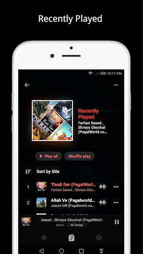 Muzika - Music & Audio Player screenshot 5
